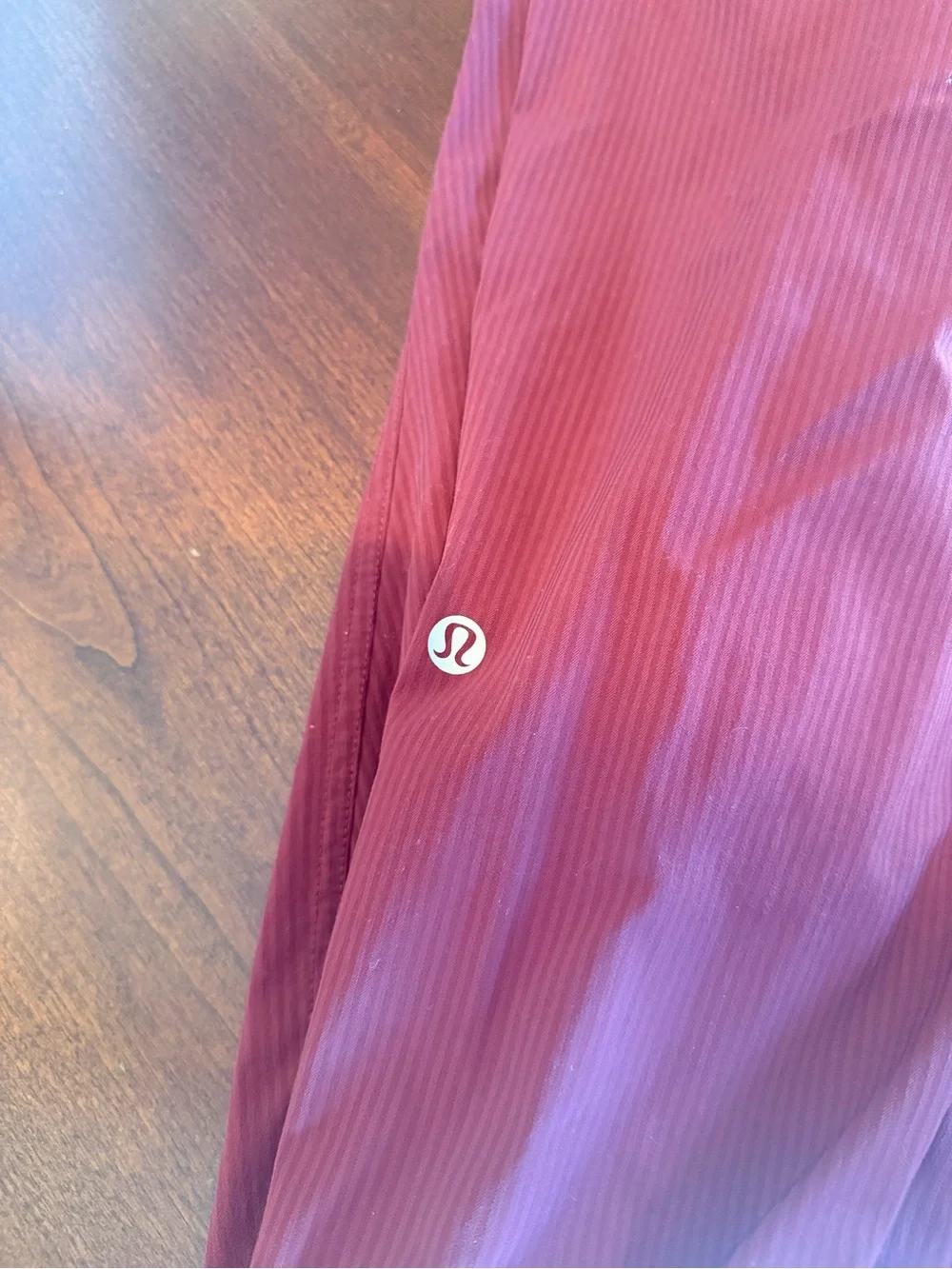 Burgundy dance studio jogger